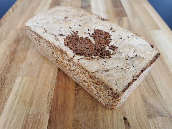 Szalony Piekarz Chleb Żytni z Siemieniem Lnianym